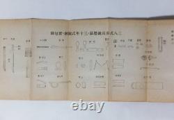WWII Imperial Japanese Army Official School Training Manual Type 38 Rifle