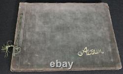 WWII Imperial Japanese Army Photo Album 114 Photographs Swords Equipment Plane