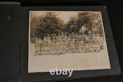 WWII Imperial Japanese Army Photo Album 114 Photographs Swords Equipment Plane