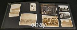 WWII Imperial Japanese Army Photo Album 114 Photographs Swords Equipment Plane