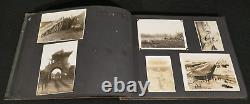 WWII Imperial Japanese Army Photo Album 114 Photographs Swords Equipment Plane