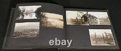 WWII Imperial Japanese Army Photo Album 114 Photographs Swords Equipment Plane