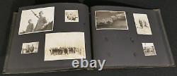 WWII Imperial Japanese Army Photo Album 114 Photographs Swords Equipment Plane