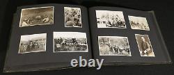 WWII Imperial Japanese Army Photo Album 114 Photographs Swords Equipment Plane