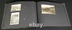 WWII Imperial Japanese Army Photo Album 114 Photographs Swords Equipment Plane