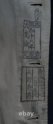 WWII Imperial Japanese Army Private First Class (Ittohei) Rain Coat 1945 Late