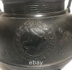 WWII Imperial Japanese Army Special Maneuvers Commemorative Iron Kettle 1936