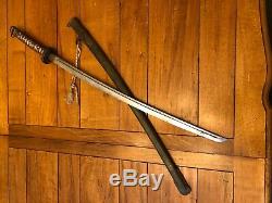 WWII Imperial Japanese Army Type 95 NCO Sword