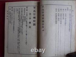 WWII Imperial Japanese Army Veterinary Manual Horse Quarantine Regulation 1941