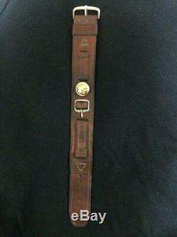 WWII Imperial Japanese Army Watch belt Military Antique Paris ring belt