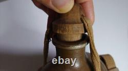 WWII Imperial Japanese Army water bottle antique Military Retro Used from Japan