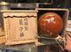 Wwii Imperial Japanese Globe Candy Box 1938 Aviation Memorial Lacquer