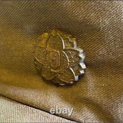 WWII Imperial Japanese Home Front Military Association Cap with Badge