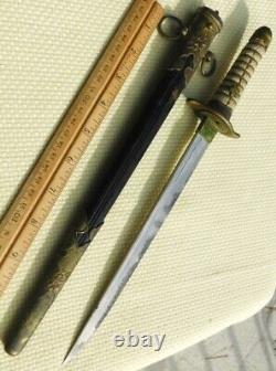 WWII Imperial Japanese Japan Navy Officer Parade Dress Dagger Knife Original
