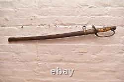 WWII Imperial Japanese Manchukuo Army Officers Kyu Gunto Sword