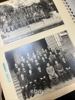 WWII Imperial Japanese Manchuria Settler Photo Album with Navy Soldier & Farm Life