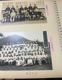 WWII Imperial Japanese Manchuria Settler Photo Album with Navy Soldier & Farm Life