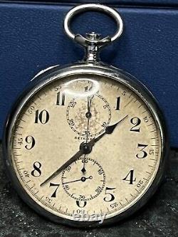 WWII Imperial Japanese Military 17-Jewel Pocket Watch Seikosha Kinetic Seiko Lot