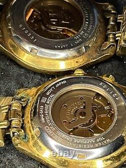 WWII Imperial Japanese Military 17-Jewel Pocket Watch Seikosha Kinetic Seiko Lot