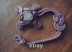 WWII Imperial Japanese National Dress Ceremonial Cord with Medallion, Rare Find