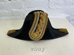 WWII Imperial Japanese Naval Officers Boxed Dress Hat & Epaulettes