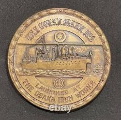 WWII Imperial Japanese Naval Supply Ship Tonan Maru 1937 Launch Medal, Rare