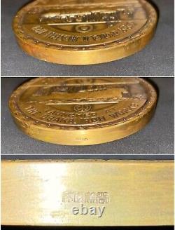 WWII Imperial Japanese Naval Supply Ship Tonan Maru 1937 Launch Medal, Rare