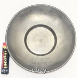 WWII Imperial Japanese Navy 1930 Fleet Review Pewter Dish / Battleship