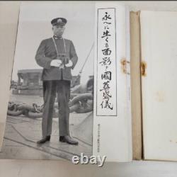 WWII Imperial Japanese Navy Admiral Yamamoto Isoroku Memorial Photo Album 1943