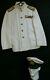 Wwii Imperial Japanese Navy Captain Dress White Uniform & Visor Hat 9 Ribbons Vr