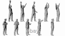 WWII Imperial Japanese Navy Carrier Deck Crew Set 1 10 Figure Set
