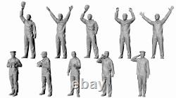 WWII Imperial Japanese Navy Carrier Deck Crew Set 1 10 Figure Set