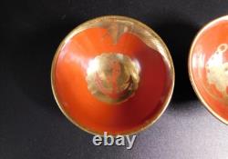 WWII Imperial Japanese Navy Destroyer Hamakaze Launch Sake Cups Set / Anchor