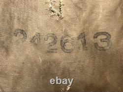 WWII Imperial Japanese Navy Gas Mask Bag Type 93 Rare Military Collectible 1933