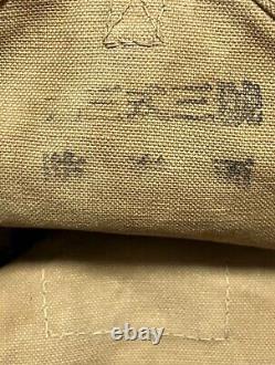 WWII Imperial Japanese Navy Gas Mask Bag Type 93 Rare Military Collectible 1933