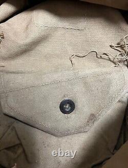 WWII Imperial Japanese Navy Gas Mask Bag Type 93 Rare Military Collectible 1933