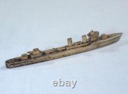 WWII Imperial Japanese Navy Gift to Ship Model Workshop Battleship Paperweight