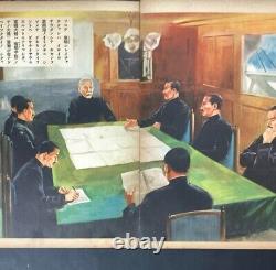 WWII Imperial Japanese Navy Hero Manga 1939 Rare Anime Art Book Hirose