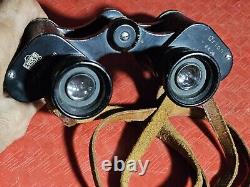 WWII Imperial Japanese Navy Military Binoculars Orion made by Nikko Nikon WORK