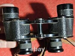 WWII Imperial Japanese Navy Military Binoculars Orion made by Nikko Nikon WORK