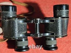 WWII Imperial Japanese Navy Military Binoculars Orion made by Nikko Nikon WORK