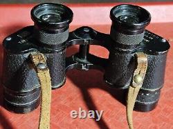 WWII Imperial Japanese Navy Military Binoculars Orion made by Nikko Nikon WORK