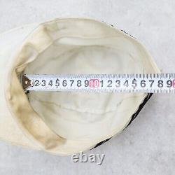 WWII Imperial Japanese Navy Officer Cap Military Uniform Hat white from Japan