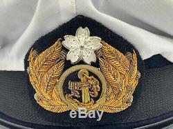 WWII Imperial Japanese Navy Officer Original Cap from Japan