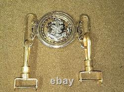 WWII Imperial Japanese Navy Officer Sword Belt Buckle