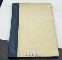 WWII Imperial Japanese Navy Photo Album 1943 Rare Military History Book