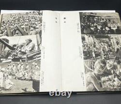 WWII Imperial Japanese Navy Photo Album 1943 Rare Military History Book