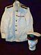 Wwii Imperial Japanese Navy Pilots Tropical White Uniform & Hat Oroko Aerodome