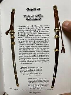 WWII Imperial Japanese Navy Type 97 Naval Kai-Gunto Handle Tsuba Tassel Set