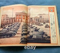 WWII Imperial Japanese Propaganda Book Rare 1938 Kodansha Picture Book